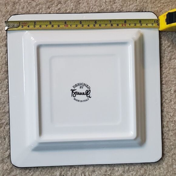 BRUNELLI Large Dinner Plates   - Picture 6 of 8